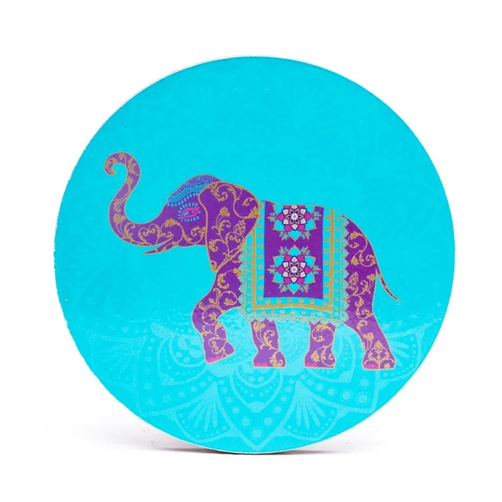 Dessous de verre Indian Elephant lot de 6 2