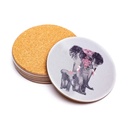 Sous-verres Elephant lot de 6 1
