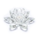 Bougeoir Lotus cristal L 2