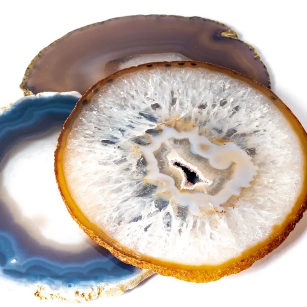 Fine Tranche d'Agate naturel 0