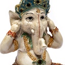 Statue de Ganesh N'écoute aucun mal 3