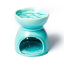 Brûleur à huile Arbre de Vie céramique turquoise 0