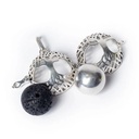 Pendentif grossesse Arbre de vie boule harmonie couleur arge 0