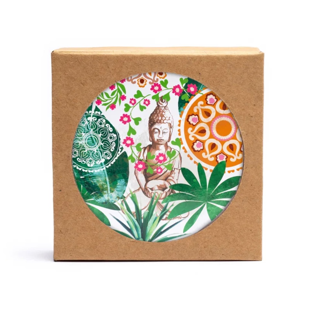 Dessous de verre Buddha paradise set de 6 0