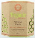 Bougie parfumée en Cire végétale Organic Patchouli Vanille 2