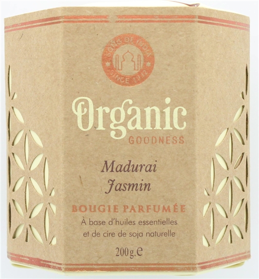 Bougie parfumée en Cire végétale Organic Jasmin 2