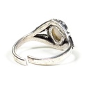 Bague avec cristal de roche 0