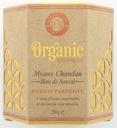 Bougie parfumée en Cire végétale Organic Bois de Santal 2