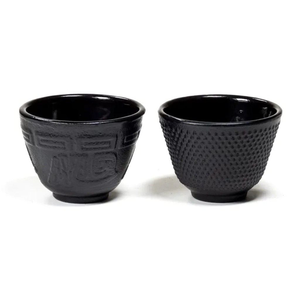 Set de 4 tasses à thé émaillées de style japonais 0