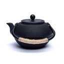 Théière émaillée Tetsukyusu 1,2 litre noir 1