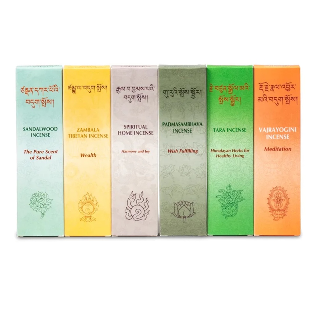 Encens naturel Gangchen Himalayan en coffret cadeau 0