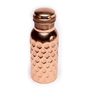 Bouteille en cuivre martelée 1