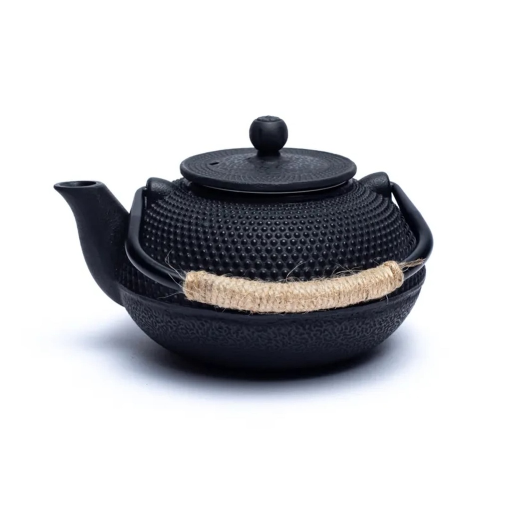 Théière Tetsukyusu émaillée 0,6 litre noir 1