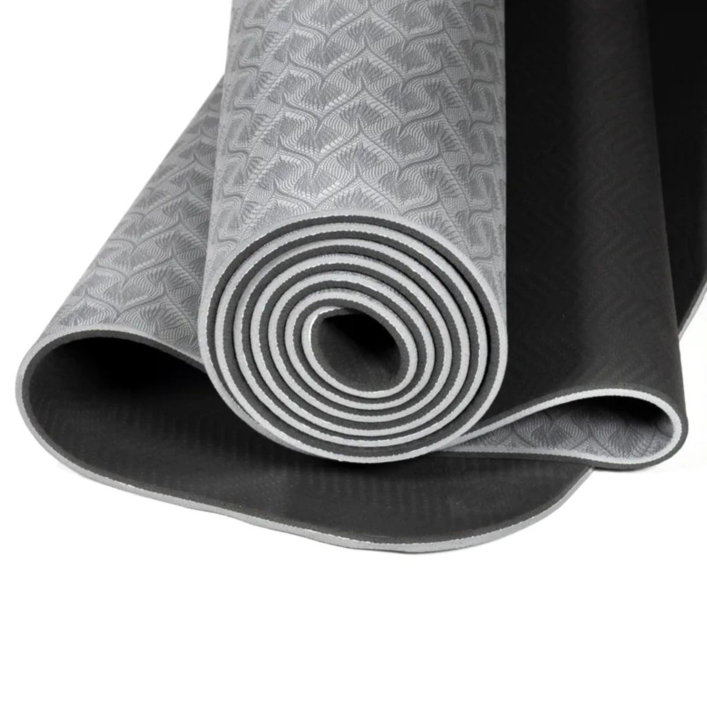 Yogi & Yogini Premium tapis de Yoga TPE anthracite 1