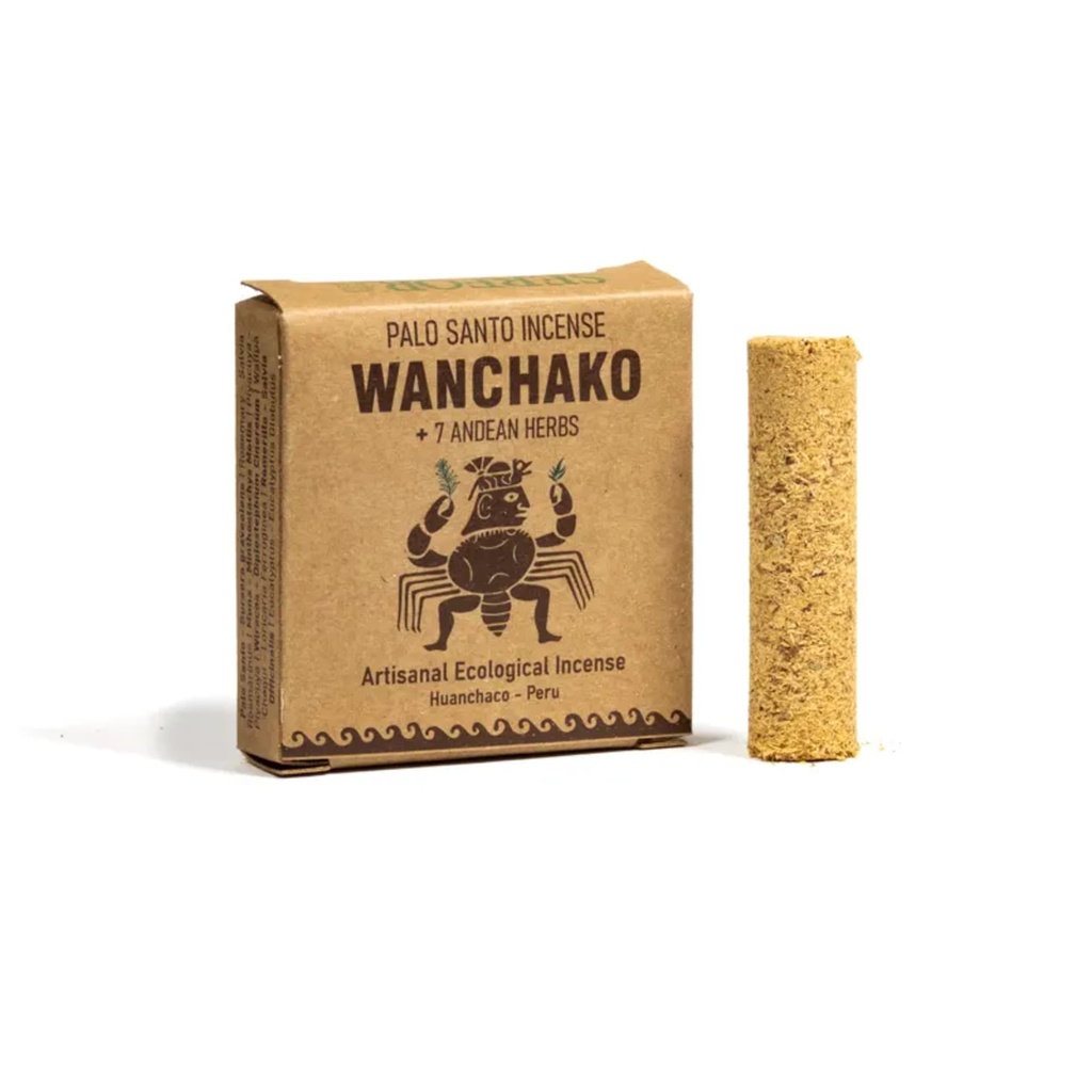 Encens Palo Santo Wanchako + 7 herbes 12 bâtons 0