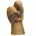 Statuette ange stéatite naturelle 0
