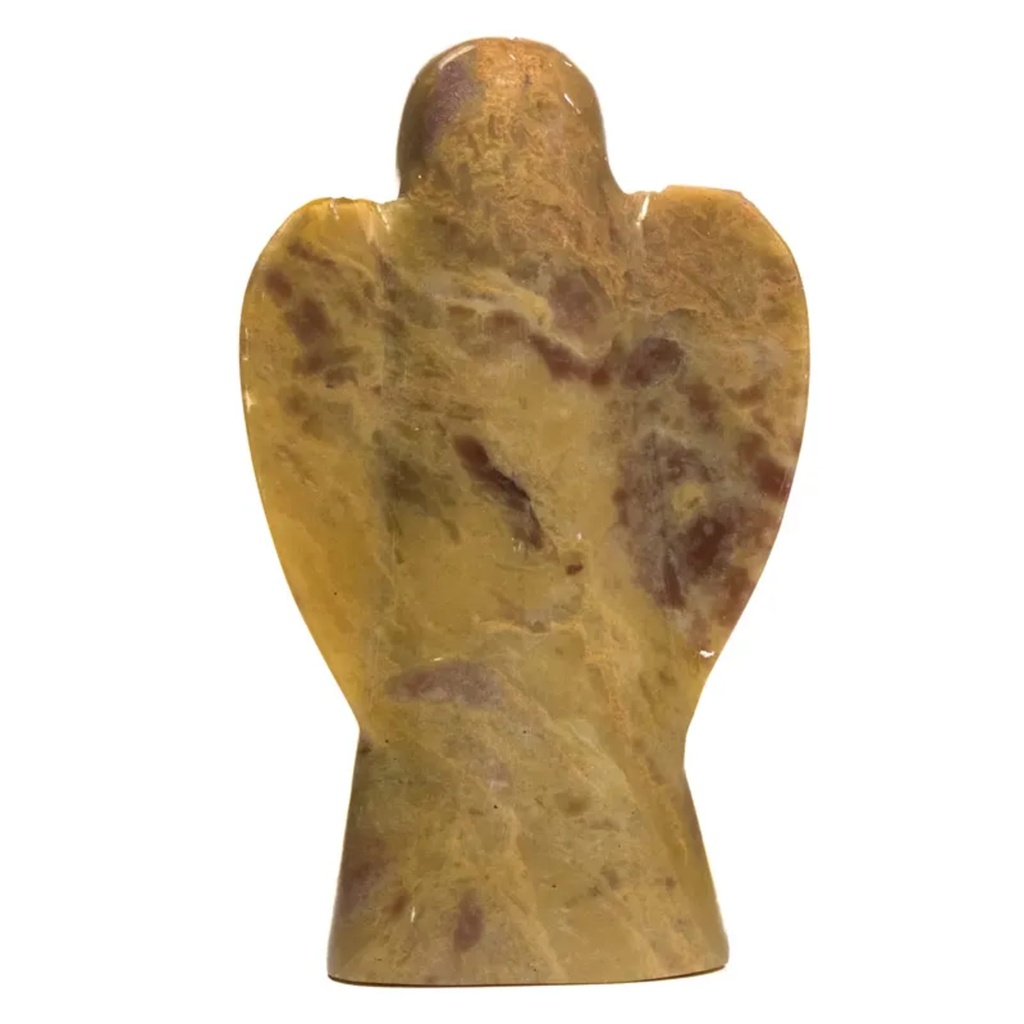 Statuette ange stéatite naturelle 1