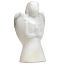 Statuette ange marbre blanc 0