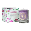 Bougie votive parfumée 7ème chakra en coffret cadeau 0