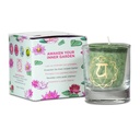 Bougie votive parfumée 4ème chakra en coffret cadeau 0