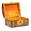 Coffret à trésor tibétain avec double dorje 0