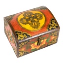 Coffret à trésor tibétain avec double dorje 1