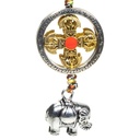 Pendentif de protection double dorje éléphant 0