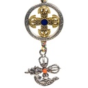 Pendentif de protection double dorje kartika 0