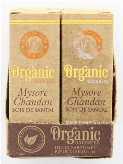 Huile parfumée Organic Bois de Santal 10 ml 3
