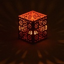 Eclairage d'ambiance équitable carré Fleur 0