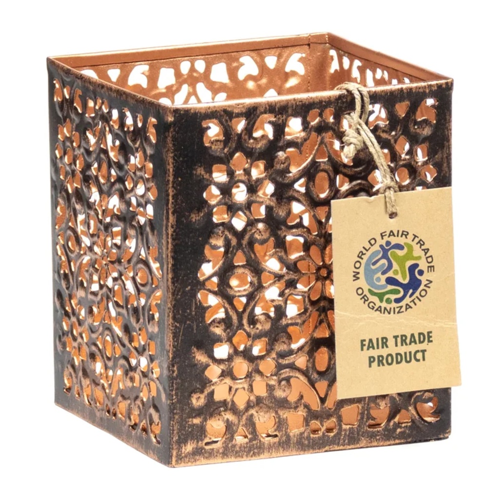 Eclairage d'ambiance équitable carré Fleur 1