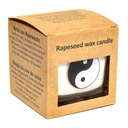 Bougie parfumée à la cire de colza Yin Yang 0
