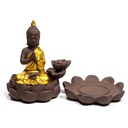 Brûleur d'encens à refoulement Bouddha 0