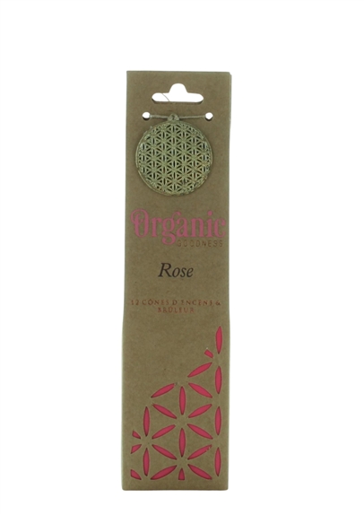Encens Cône Organic Rose 41 g 1