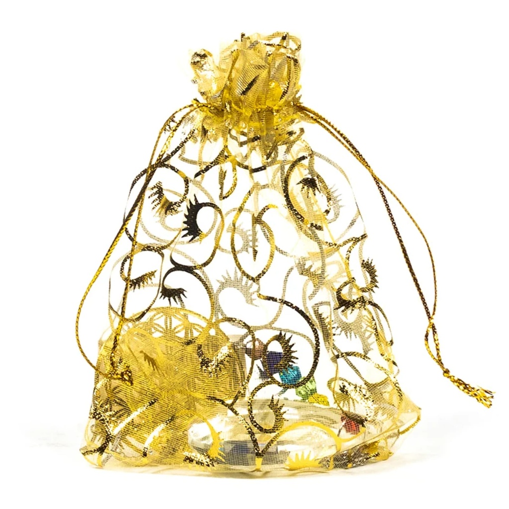 Fleur de Vie goutte de cristal & chaine des chakra 0