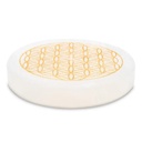 Porte-encens en sélénite fleur de vie ronde 1