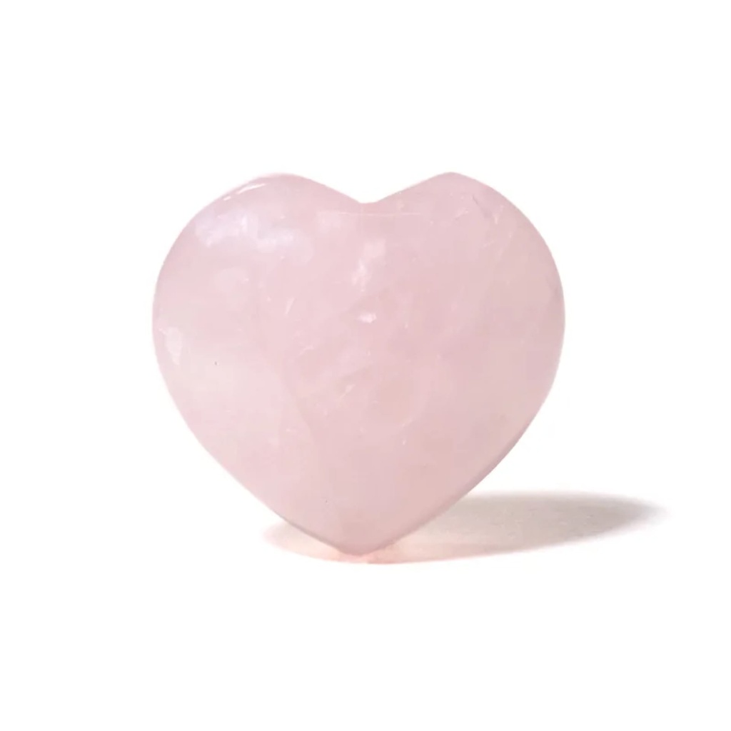 Pierre de souci coeur Quartz rose 0