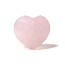 Pierre de souci coeur Quartz rose 0