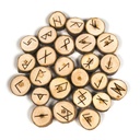 Jeux d'Oracle des Runes dans un sac en coton 0