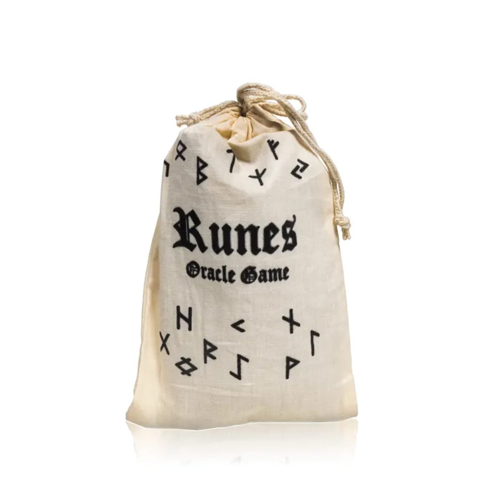 Jeux d'Oracle des Runes dans un sac en coton 2