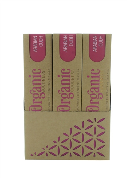 Encens Bâton Organic Arabian Oudh 15 g 2