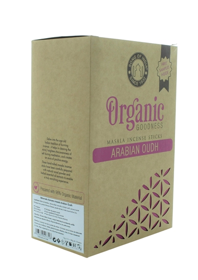 Encens Bâton Organic Arabian Oudh 15 g 3