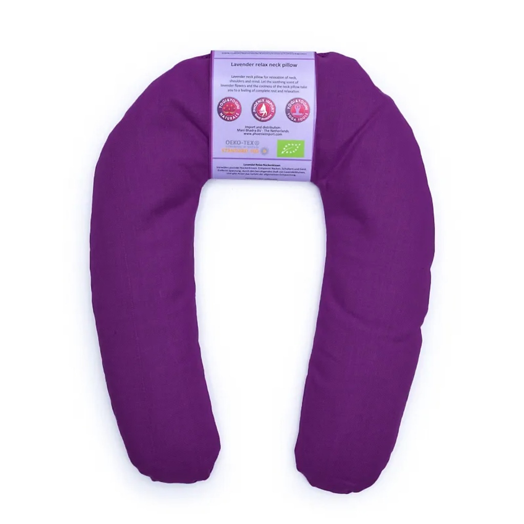 Coussins yeux & cou Lavande Bio violet foncé 0