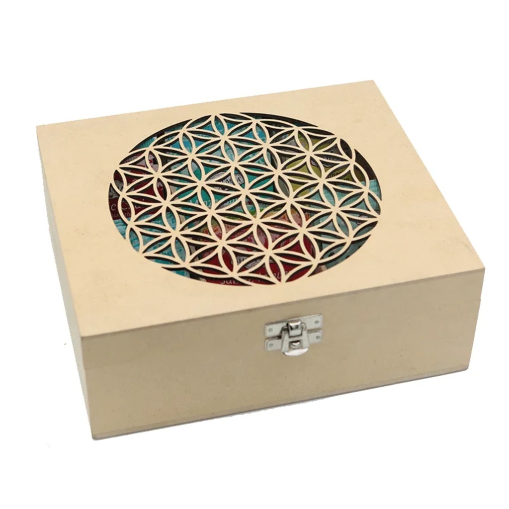 Set: Boîte à thé avec 6x assortiment de thé Shoti Maa BIO 0
