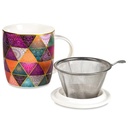 Tasse à thé infuseur Patchwork 0