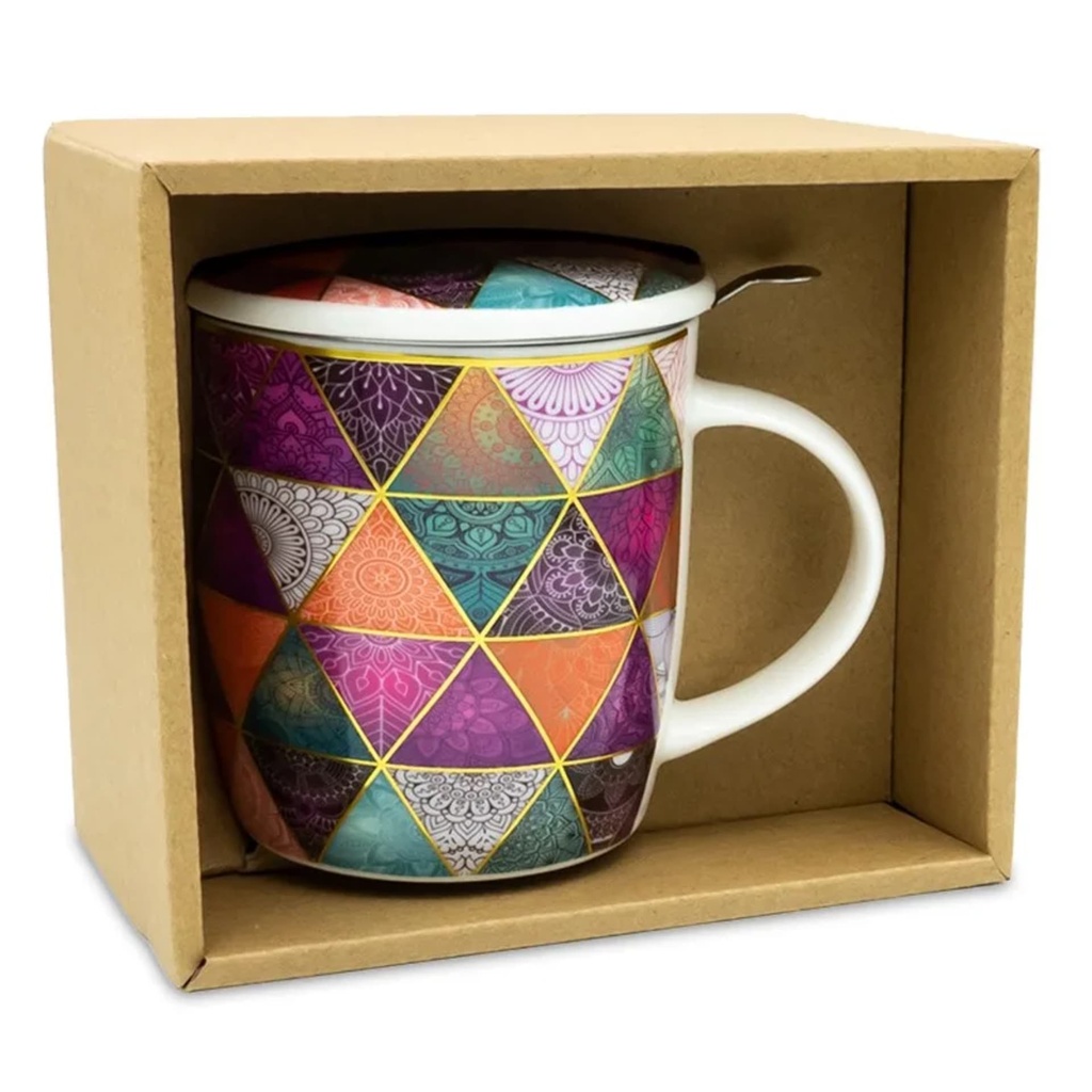 Tasse à thé infuseur Patchwork 1