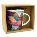 Tasse à thé infuseur Patchwork 1