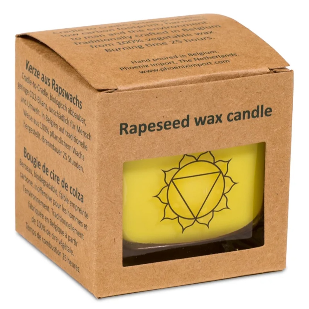 Bougie parfumée à la cire de colza écolo 0