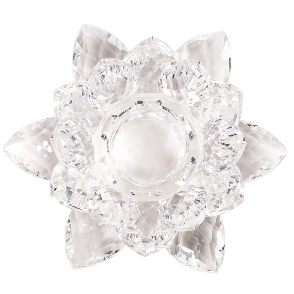Éclairage d’ambiance Lotus cristal 0