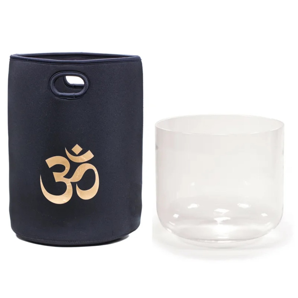 Sac om pour bols chantants en cristal et en métal 0